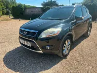 Used Ford Kuga Titanium 136 HP (100 kW) 2009 Black SUV
