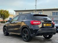 Used Mercedes GLA200 AMG line 136 HP (100 kW) 2017 Black SUV