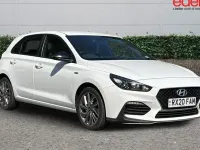 Used Hyundai i30 N Line 120 HP (88 kW) 2020 White Hatchback