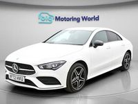 Used Mercedes CLA250e AMG line 218 HP (160 kW) 2022 White Sedan