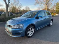Used VW Golf VII Edition 125 HP (91 kW) 2016 Blue Hatchback