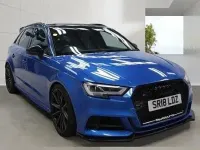 Used Audi S3 Sportback Black Edition 2018 Blue Hatchback