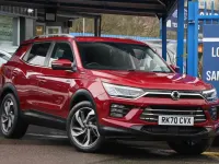 Used SsangYong Korando 163 HP (119 kW) 2020 Red SUV