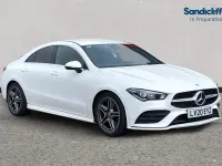 Used Mercedes CLA200 AMG line 163 HP (119 kW) 2022 White Coupe