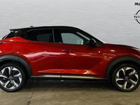 Used Nissan Juke Tekna+ 143 HP (105 kW) 2025 Two tone pearl  fuji sunset red with solid black  SUV
