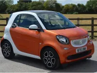 Used Smart ForTwo Coupé Prime 2015 Orange Coupe