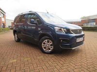 Used Peugeot Rifter Allure 131 HP (96 kW) 2020 Blue MPV