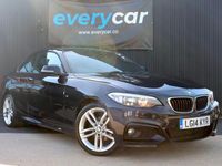 Used BMW 218 M Sport 143 HP (105 kW) 2014 Black Coupe