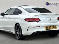 Begagnad Mercedes C43 AMG Premium Plus 2023 Vit Sportkupé
