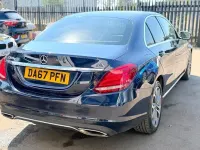 Used Mercedes C350 292 HP (214 kW) 2017 Blue Sedan
