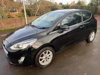 Used Ford Fiesta Zetec 2018 Black Hatchback