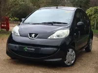 Used Peugeot 107 68 HP (50 kW) 2008 Black Hatchback