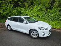 Used Ford Focus Titanium 125 HP (91 kW) 2021 White Estate