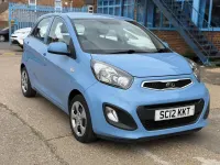 Second-hand Kia Picanto Air 2012 Albastru Hatchback