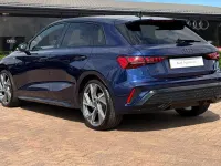 Used Audi A3 Black Edition 150 HP (110 kW) 2025 Blue Hatchback