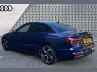 Used Audi A4 Black Edition 150 HP (110 kW) 2024 Blue Sedan