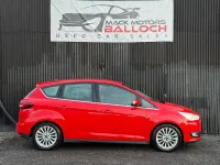 Used Ford C-MAX Titanium 120 HP (88 kW) 2018 Red MPV