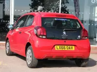Used Peugeot 108 Access 67 HP (49 kW) 2016 Red Hatchback