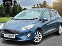 Used Ford Fiesta Titanium 85 HP (62 kW) 2020 Blue Hatchback