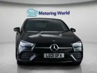 Used Mercedes CLA180 AMG line 136 HP (100 kW) 2021 Black Coupe