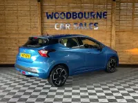 Used Nissan Micra Acenta 92 HP (67 kW) 2021 Blue Hatchback