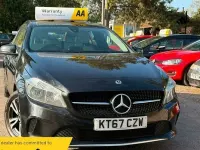 Used Mercedes A180 SE 122 HP (89 kW) 2018 Black Hatchback