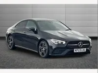 Used Mercedes CLA200 AMG Line Premium 161 HP (118 kW) 2023 Black Coupe