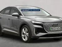 Used Audi Q4 Sportback e-tron S-Line 150 kW (204 HP) 2023 Grey SUV