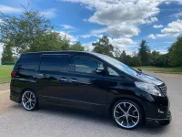 Used Toyota Alphard 170 HP (125 kW) 2009 Black MPV