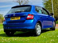 Used Skoda Fabia SE 2015 Blue Hatchback
