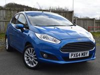Used Ford Fiesta Titanium X 95 HP (69 kW) 2014 Blue Hatchback