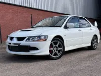 Used Mitsubishi Lancer Evolution 276 HP (202 kW) 2003 White Sedan