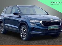 Used Skoda Karoq SE L 110 HP (80 kW) 2023 Petrol blue metallic SUV