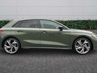 Used Audi A3 Black Edition 2026 District green, metallic Hatchback