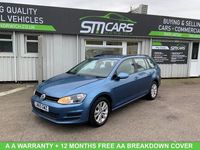 Used VW Golf VII SE 110 HP (80 kW) 2015 Blue Estate