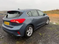 Used Ford Focus Zetec 120 HP (88 kW) 2019 Blue Hatchback