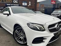 Used Mercedes E220 AMG line 2018 White Coupe