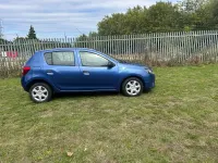 Used Dacia Sandero Ambiance 75 HP (55 kW) 2014 Blue Hatchback