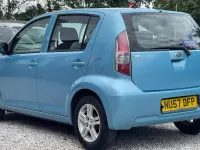 Used Daihatsu Sirion 69 HP (50 kW) 2007 Blue Hatchback