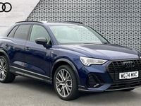 Used Audi Q3 Black Edition 150 HP (110 kW) 2025 Blue SUV