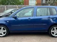 Used Mazda 2 79 HP (58 kW) 2007 Blue Hatchback