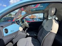 Used Fiat 500 Lounge 105 HP (77 kW) 2016 Blue Hatchback