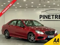 Used Mercedes E250 AMG 204 HP (150 kW) 2015 Red Sedan