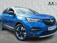 Used Vauxhall Grandland X SRi 130 HP (95 kW) 2020 Blue SUV