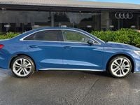 New Audi A3 S-Line 2025 Blue Sedan