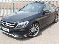 Used Mercedes C220 AMG Line Premium 2017 Black Estate