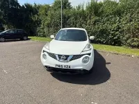 Used Nissan Juke Acenta Premium 115 HP (84 kW) 2015 White SUV