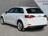 Used Audi A3 Sport 147 HP (108 kW) 2018 White Sedan