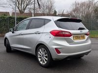Used Ford Fiesta Titanium 100 HP (73 kW) 2018 Silver Hatchback