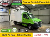 Used Mercedes Sprinter 140 HP (102 kW) 2020 Green Van